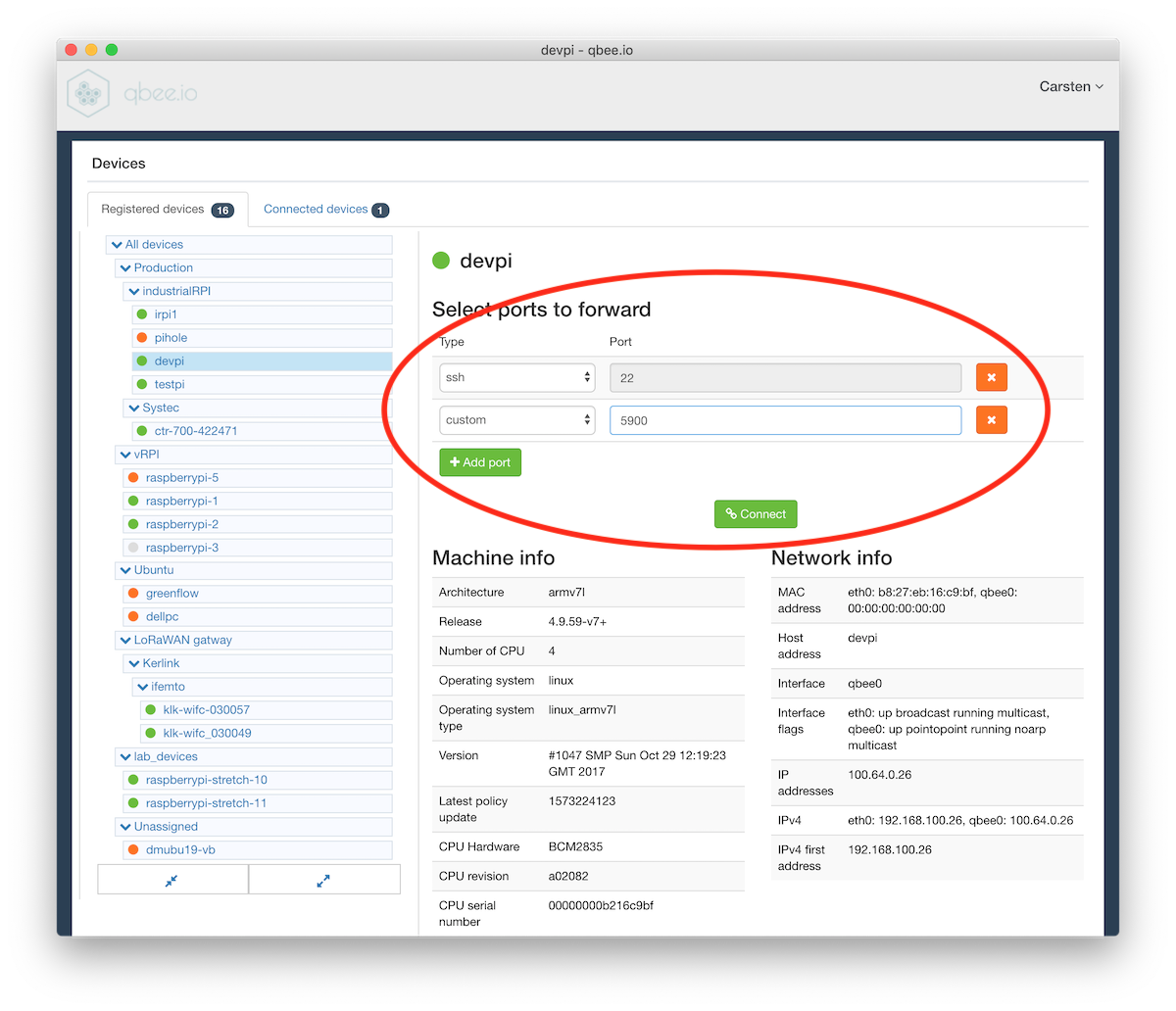 qbee-connecting-to-vnc