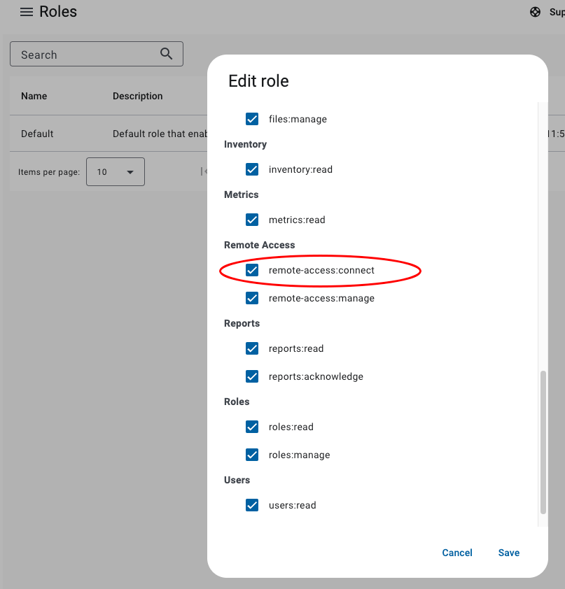 qbee enable remote access role