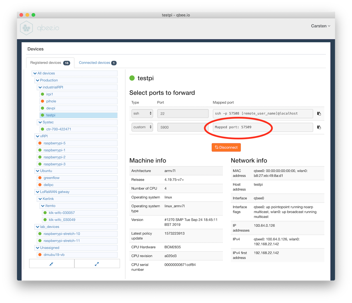 !qbee-vnc-mapped-port